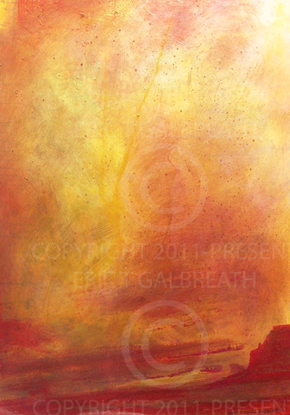 painting title: morning